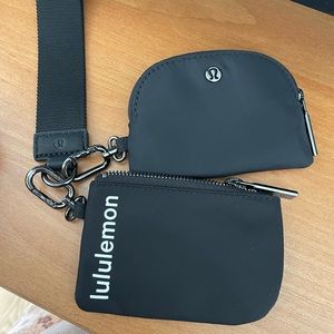 Lululemon dual pouch wristlet